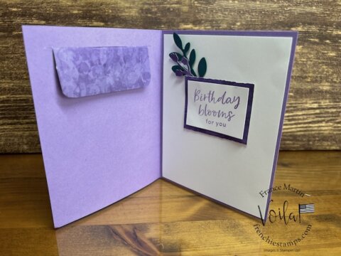 Shaker Card With Flower Seeds Frenchie Stamps