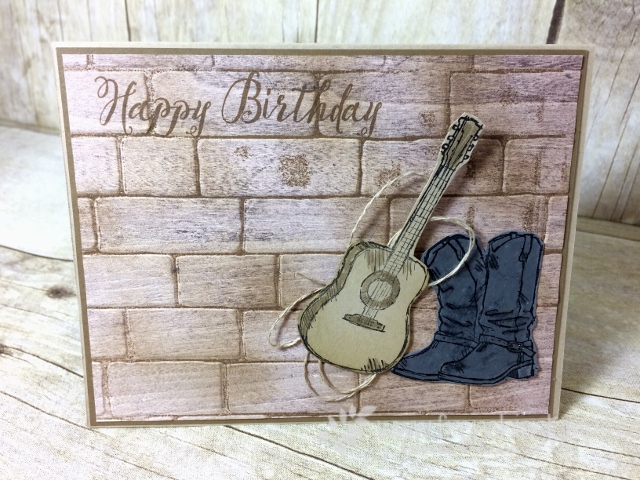 Country Livin', Wood Textures, stampin'Up!, Designer Paper Share