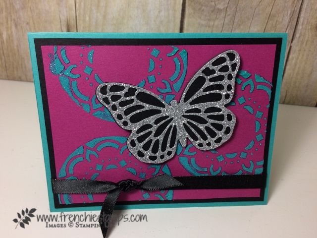 Eastern Palace Mask, Bold butterfly, Butterflies thinlits, Make your own Stencil 