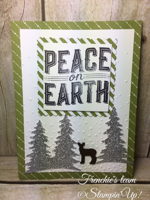 Carole of Christmas, Card Front Builder Thinlits, Stampin'Up! 