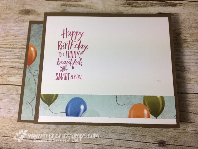 This Little Piggy, Fancy Fold, Wiper card, Interactive Card, Happy Birthday Thinlits,  Stampin'Up!