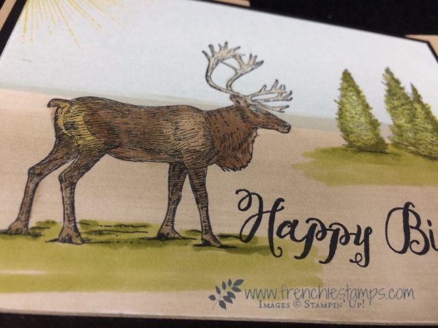 Nature Sings, Stampin' Blends, Stampin'Up! Alcohol Markers, Frenchie Stamps