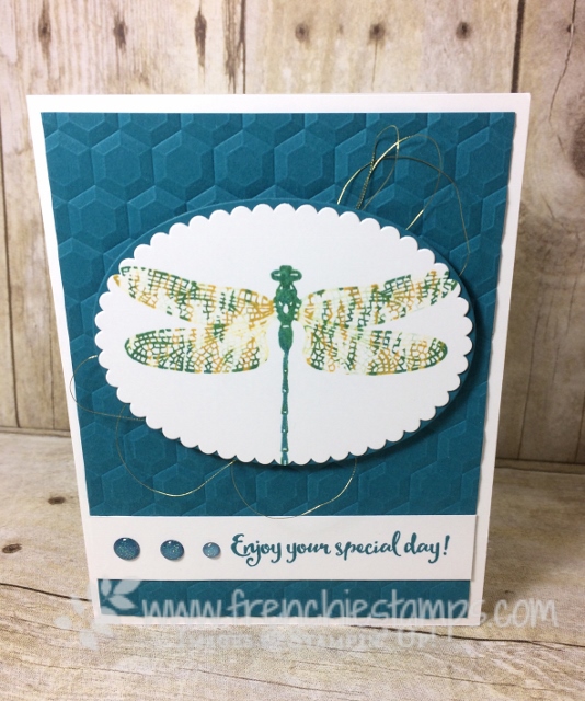 Stamping 101 TechniqueThumping, Dragonfly Dream, Stampin'Up!