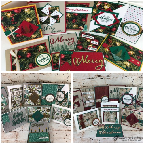 One sheet wonder live class. I will share one pattern and share how to make it with 3 different print. All product is by Stampin'Up! and can be purchase at frenchiestamps.com