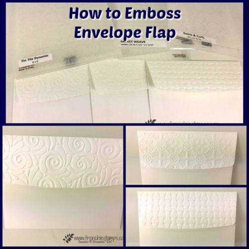 How to Emboss a Envelope Flap