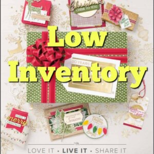 Holiday Catalog Low Inventory