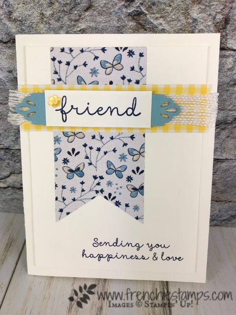 Showcase cards using the Needle & Thread and Needlepoint Elements Framelits. Plus the matching designer paper Needlepoint Nook. All product from Stampin'Up! available at frenchiestamps.com