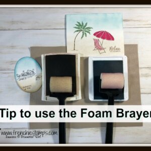 Tip with the Foam Sponge Brayer