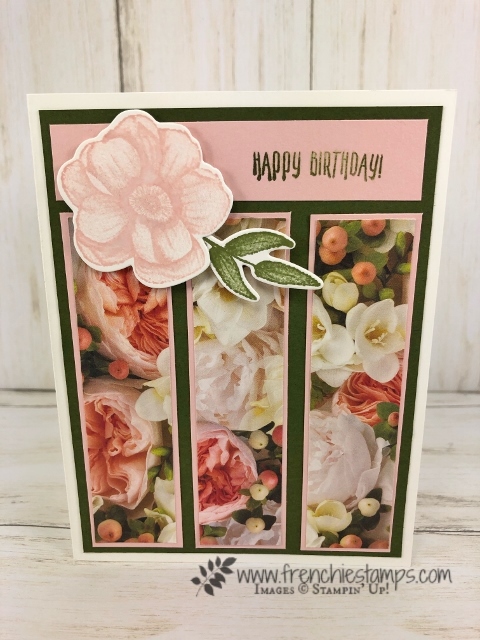 Live class with Frenchie and Holly. This class is a One Sheet Wonder total of 10 cards and some with fancy fold. Join us live. All product by Stampin'Up! available at frenchiestamps.com