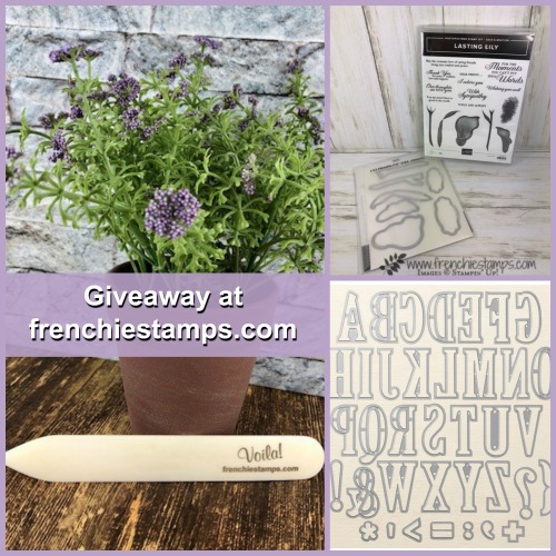 Giveaway at Frenchie Stamps