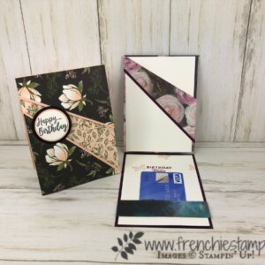 Recessed Panel Card With Gift Card Holder