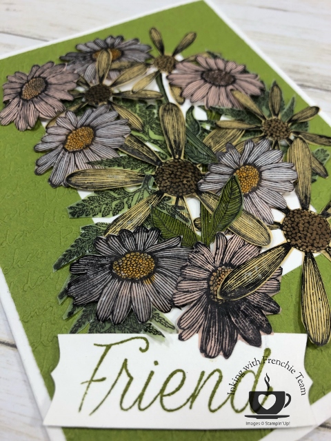 Showcase of the Perennial Essence Vellum paper with Frenchies' Team. Stamp set Daisy Lane, Tropical Shic, Magical Mermaid. #stampinup #stamping #frenchiestamps #cardmaking #papercrafts #handmadecards 