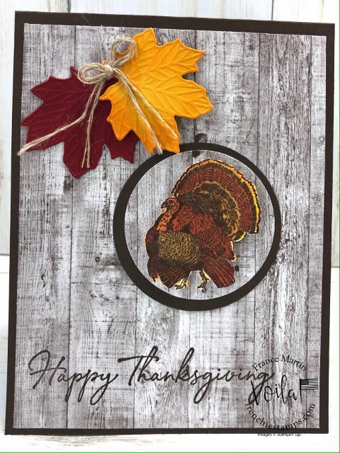 Day of Thanks for Thanksgiving card.