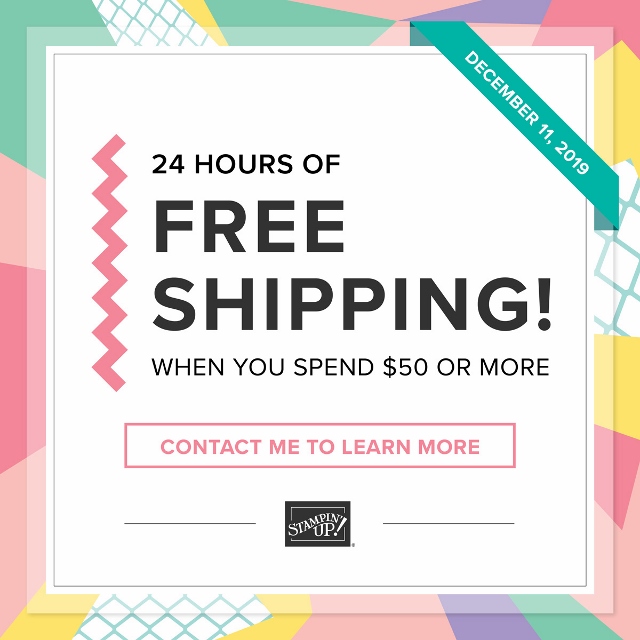 Stampin'Up! FREE SHIPPING at frenchiestamps.com