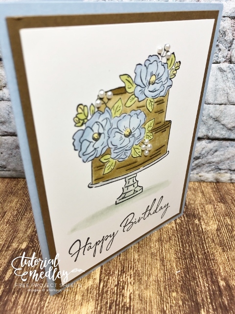 Sale a Bration stamp set, Happy Birthday to You. 