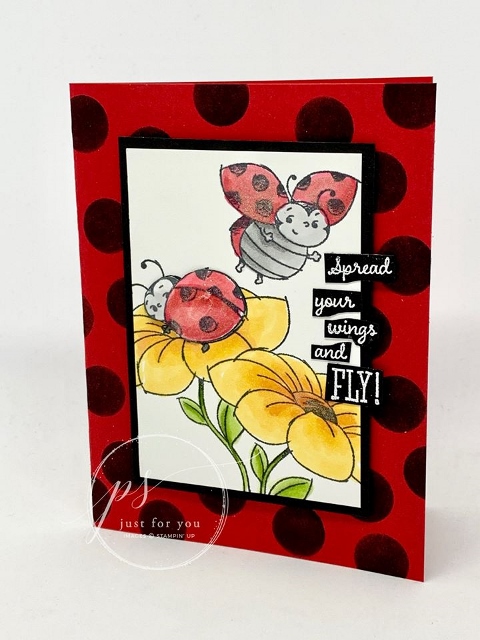 Little Ladybug stamp set. You can qualified to receive this stamp set for free