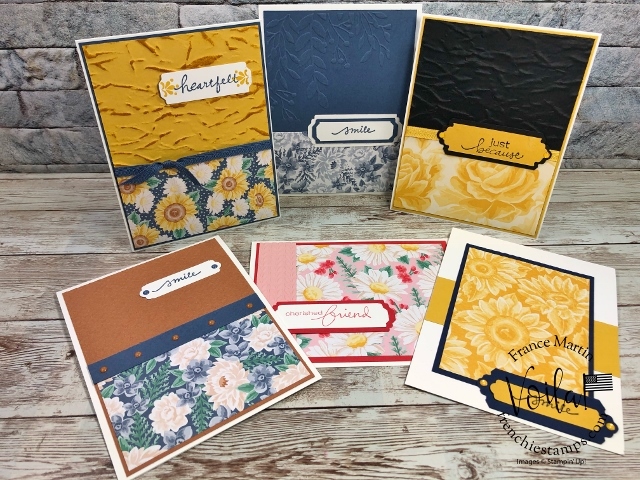 Lovely Labels Pick a Punch, Lovely You Stamp set and Flowers for Every Season designer paper