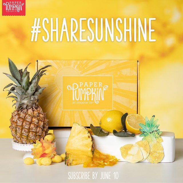 Share Sunshine with Paper Pumpkin