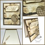 Vintage with Beautiful World bundle. Very rustic look for all occasion.