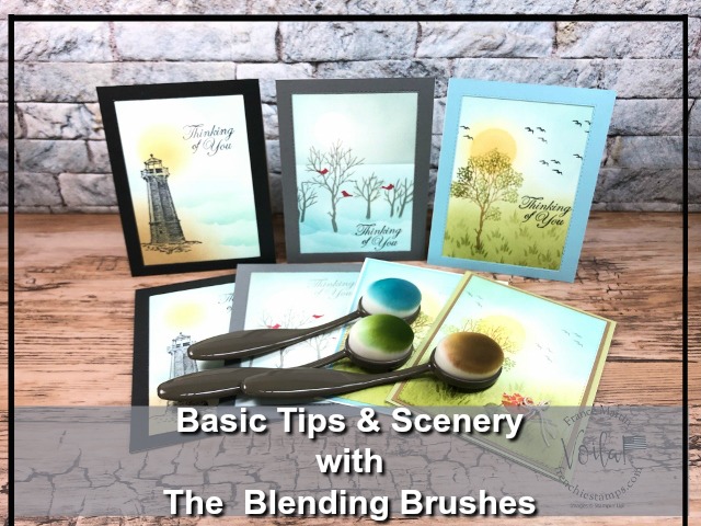 Basic Tips and Scenery with the Blending Brushes. 