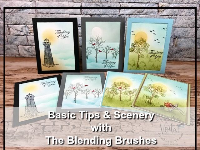 Basic Tips and Scenery with the Blending Brushes. 