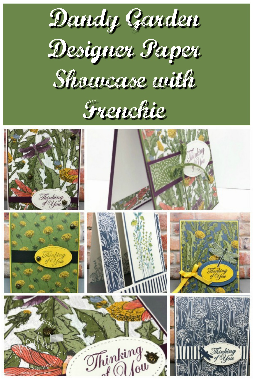 Card Showcase With The Dandy Garden Designer Paper