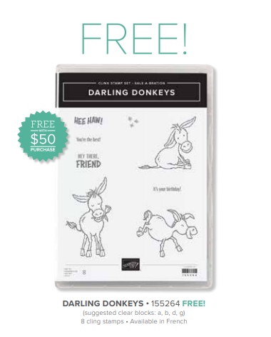 Darling Donkeys Stamp Set 