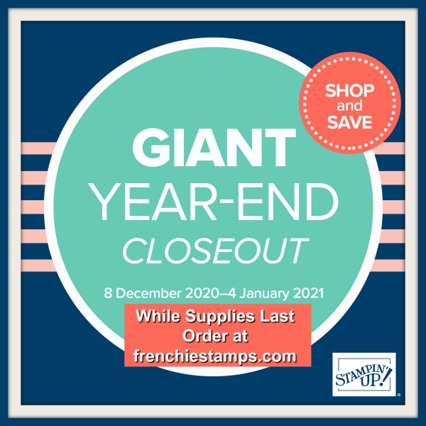 Year End Closeout sale. 