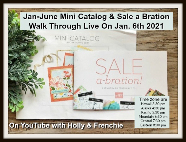Walk Through of the Jan-June 2021 mini catalog and Sale A bration. 