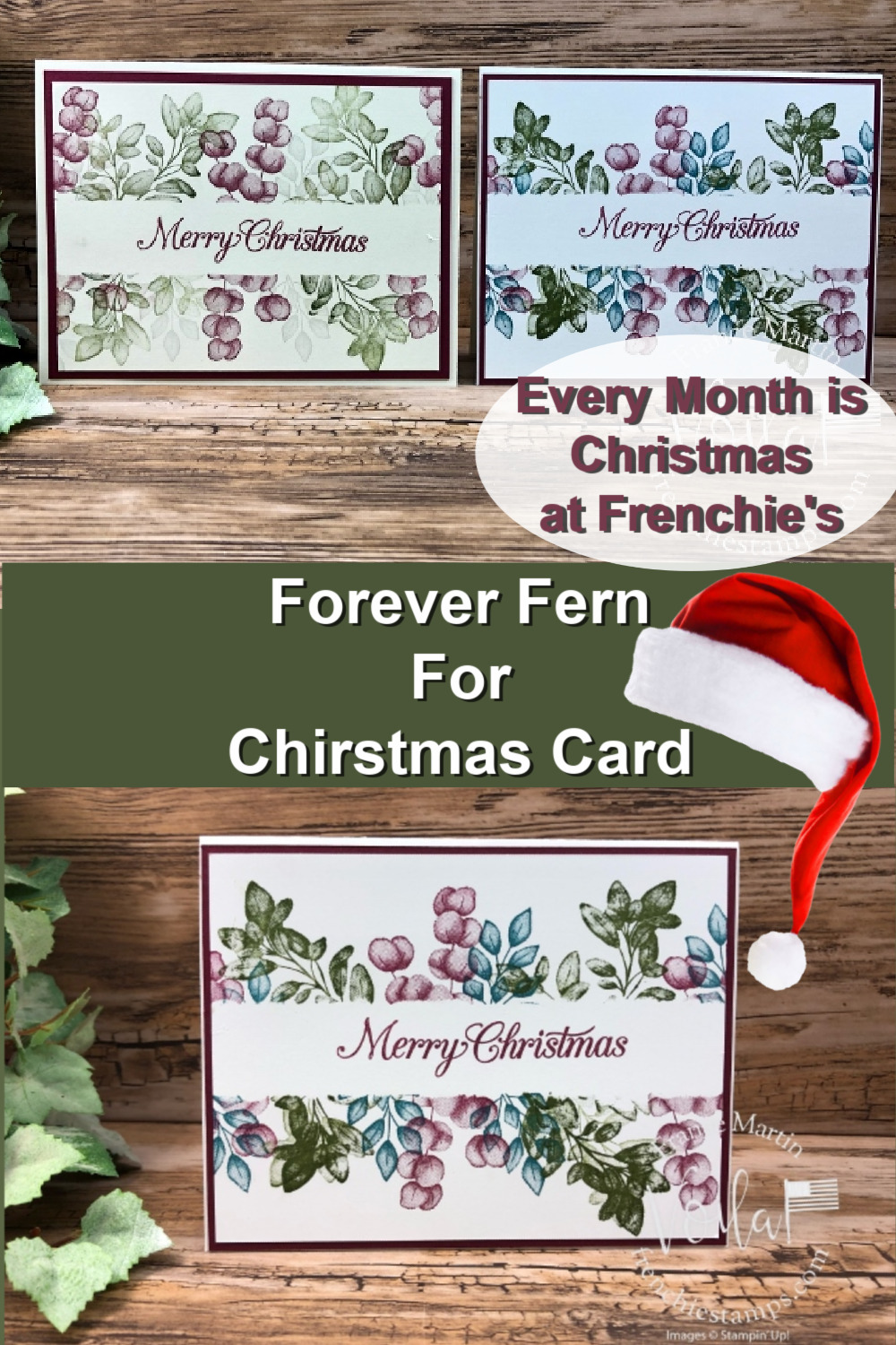 Forever Fern for Christmas Card