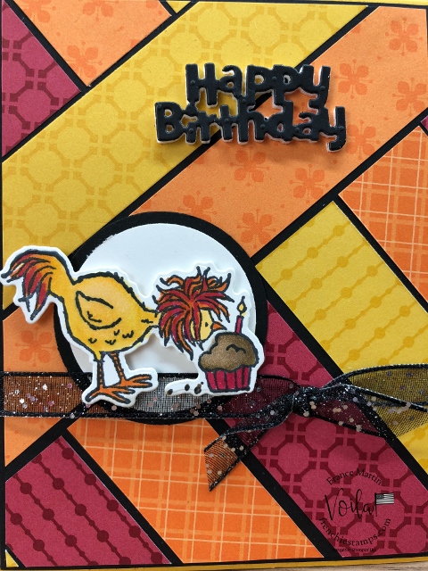 Strips Technique and Hey Birthday Chick 