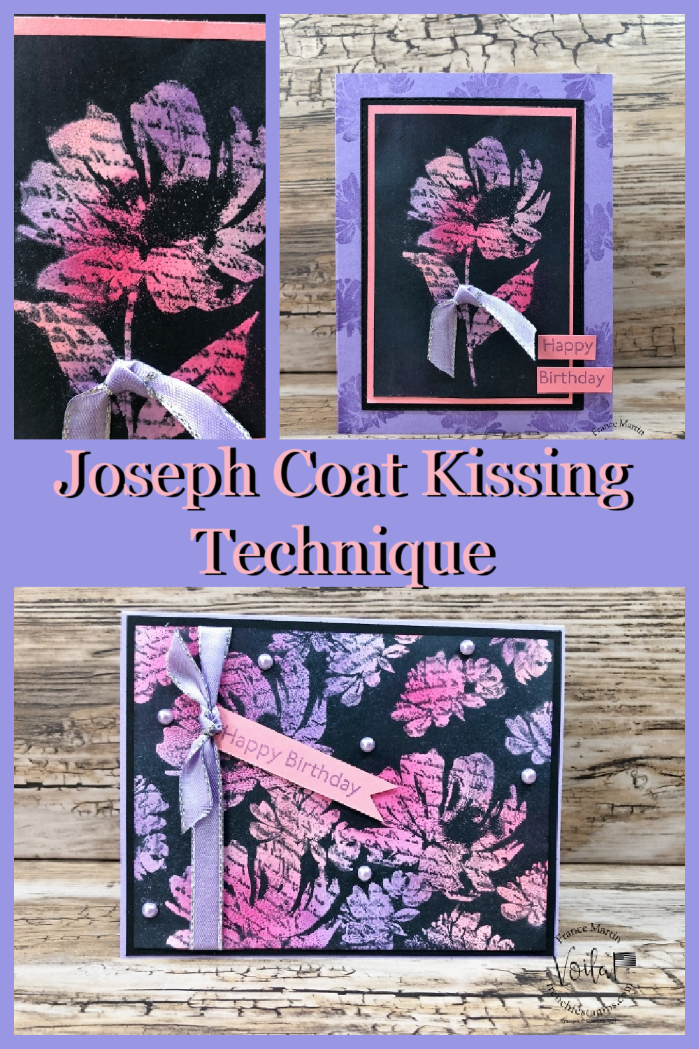 Joseph Coat Kissing Technique with Art Gallery Stamp Set