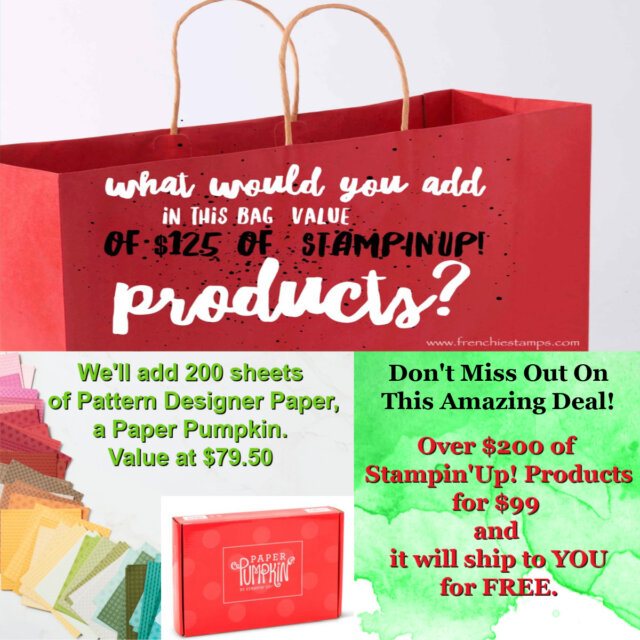 How To get over $200 of Stampin'Up!