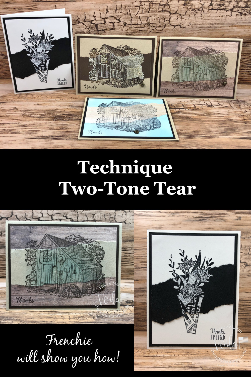 Two-Tone Tear Stamping Technique
