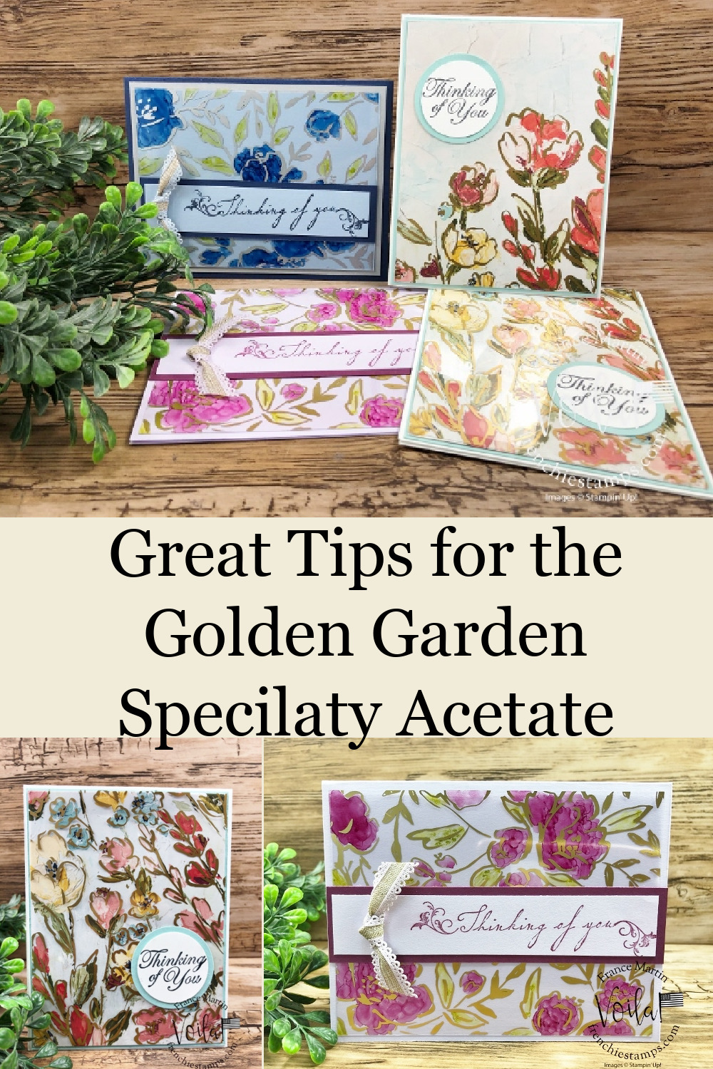 Tips with the Golden Garden Specialty Acetate