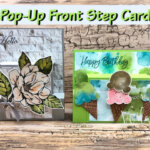 Pop-Up Front Step Card with Frenchie.