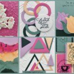 Beautiful Showcase of cards with the 2021 2023 In Color created by Frenchie