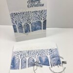 Christmas Card with Inspiring Canopy Dies.