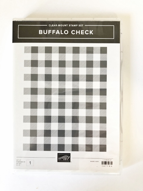 Buffalo Check Stamp Set