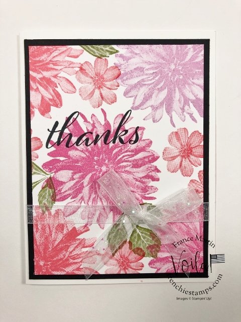 Tip Video for the Delicate Dahlias Stamp set.