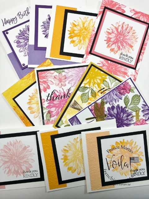 Tip Video for the Delicate Dahlias Stamp Set