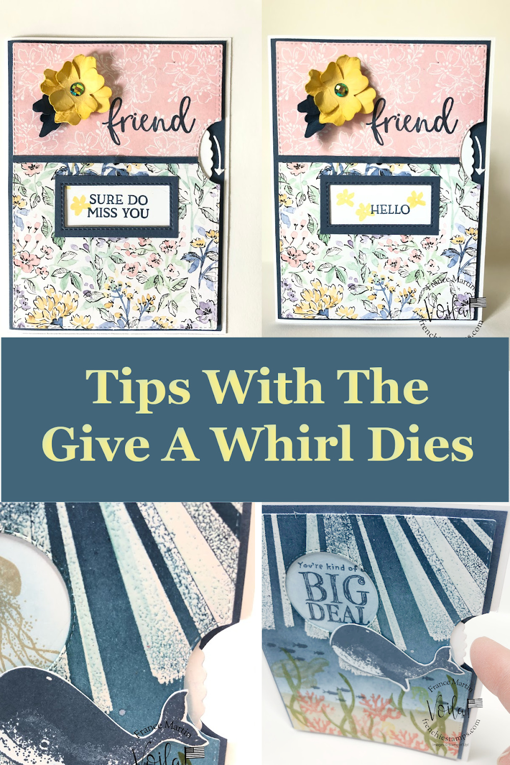 Tips for a Spinner Card with Give It a Whirl Dies