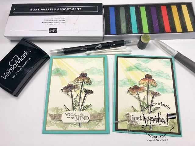 Three simple techniques to color with Soft Pastels. 