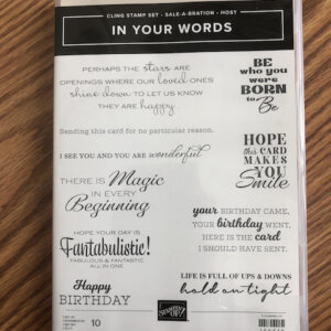 In Your Words Stamp Set 