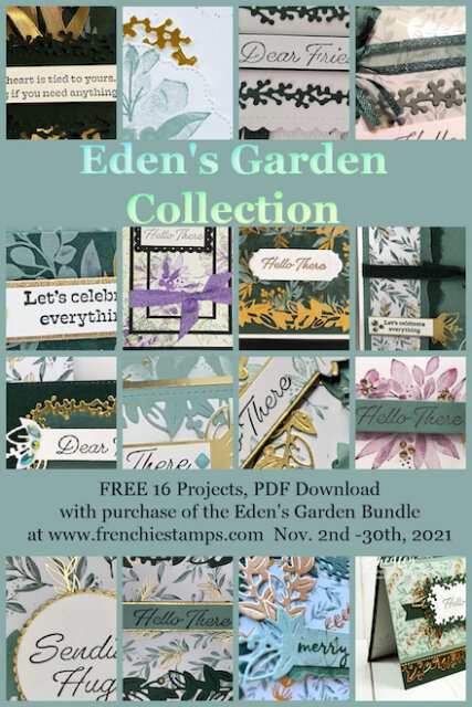 Eden's Garden Collection release November 2nd 2021. Free Project PDF Download at Frenchie 