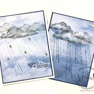 Rainy Day Card With After the Storm Stamp Set