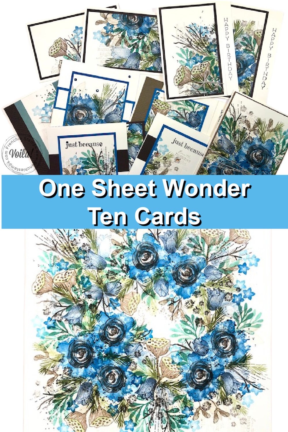 Ruth One Sheet Wonder & Ten Cards With Frenchie