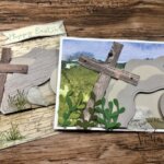 Easter Card The Garden Tomb with the Layering Diorama. Great card for Easter