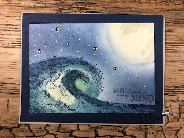 Dust to Dawn with the Wave Of Inspiration, To the Moon and After the Storm Stamp Set