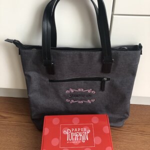 Stampin’Up!® Logo Merchandise Gray bag/purse  